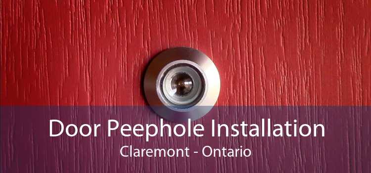 Door Peephole Installation Claremont - Ontario