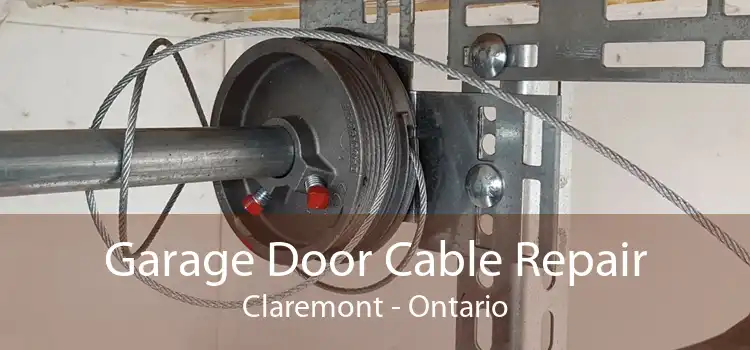 Garage Door Cable Repair Claremont - Ontario