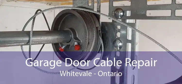 Garage Door Cable Repair Whitevale - Ontario