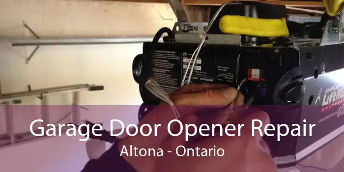 Garage Door Opener Repair Altona - Ontario