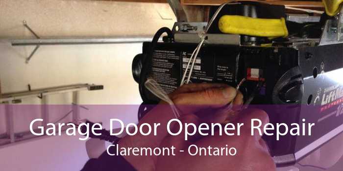 Garage Door Opener Repair Claremont - Ontario