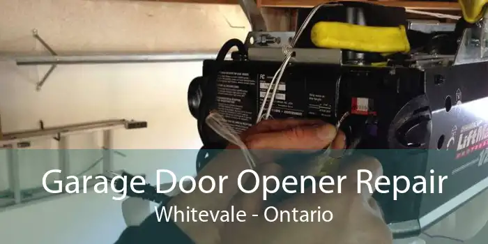 Garage Door Opener Repair Whitevale - Ontario