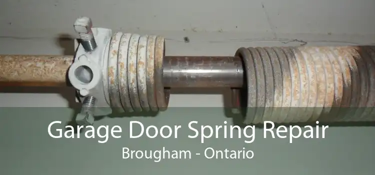 Garage Door Spring Repair Brougham - Ontario